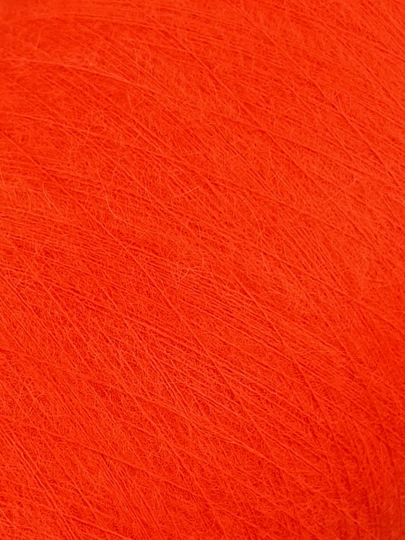 Lanificio dell’Olivo Art. Noir 2300m/100g – Super Kid Mohair & Baby Alpaka col. Neonorange